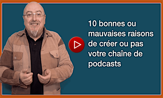 formation podcast : comment créer et  diffuser son podcast