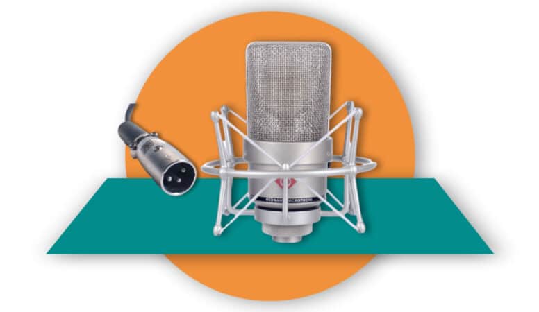 Master classes Audio - un micro de studio Neumann et son câble