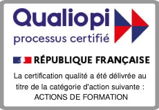 logo qualiopi : certification d'Audio Formations - formation continue