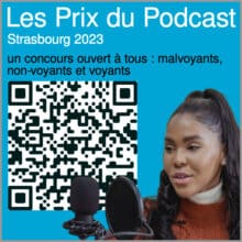 Prix du Podcast 2023 - le qrcode