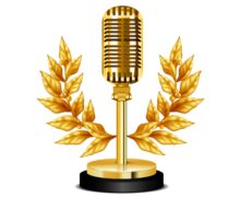 Palmarès officiel des Prix du Podcast - Strasbourg 2025 Palmarès des Prix du Podcast - Strasbourg 2025 - image d'un trophée doré