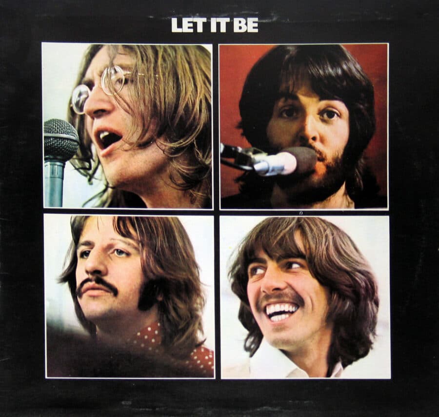 l'album let it be des Beatles en mono et en stéréo